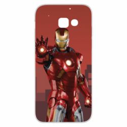 Чехол для Samsung A5 2017 Ironman and сity - PrintSalon
