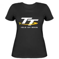 Женская футболка Isle of man - PrintSalon