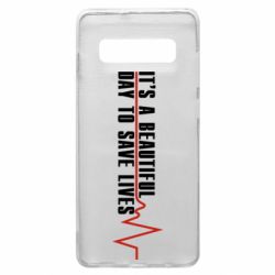 Чехол для Samsung S10+ It's a beautiful day to save lives - PrintSalon