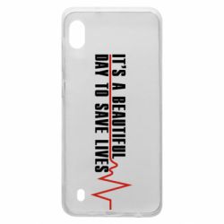 Чехол для Samsung A10 It's a beautiful day to save lives - PrintSalon