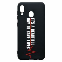 Чехол для Samsung A30 It's a beautiful day to save lives - PrintSalon