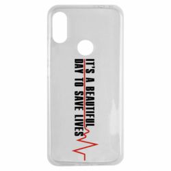 Чехол для Xiaomi Redmi Note 7 It's a beautiful day to save lives - PrintSalon