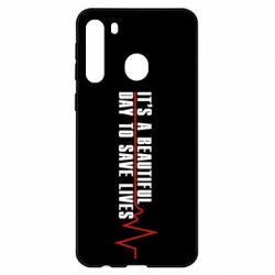 Чехол для Samsung A21 It's a beautiful day to save lives - PrintSalon