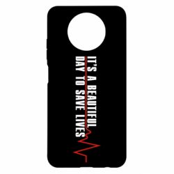 Чехол для Xiaomi Redmi Note 9 5G/Redmi Note 9T It's a beautiful day to save lives - PrintSalon