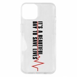 Чехол для iPhone 14 It's a beautiful day to save lives - PrintSalon