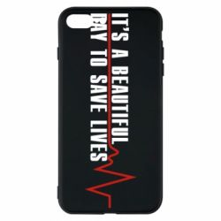 Чехол для iPhone 7 Plus It's a beautiful day to save lives - PrintSalon
