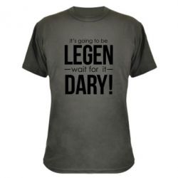 Камуфляжная футболка It's going to be LEGEN wait for it DARY! - PrintSalon