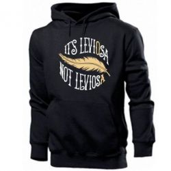 Мужское худи It's leviOsa, not leviosA - PrintSalon