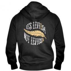 Мужское худи на молнии It's leviOsa, not leviosA - PrintSalon