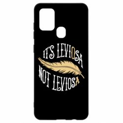 Чехол для Samsung A21s It's leviOsa, not leviosA - PrintSalon