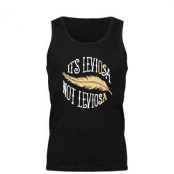 Мужская майка It's leviOsa, not leviosA - PrintSalon