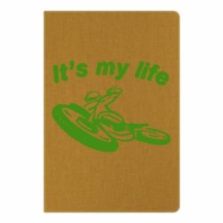 Блокнот с принто It's my moto life - PrintSalon