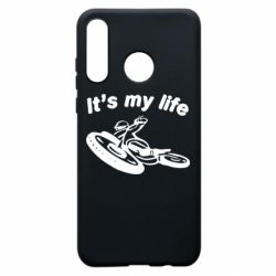 Чехол для Huawei P30 Lite It's my moto life - PrintSalon