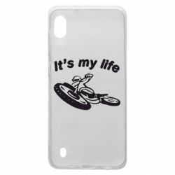Чехол для Samsung A10 It's my moto life - PrintSalon