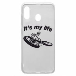 Чехол для Samsung A30 It's my moto life - PrintSalon