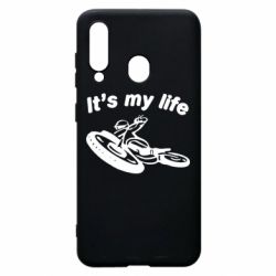 Чехол для Samsung A60 It's my moto life - PrintSalon