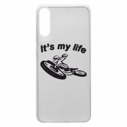 Чехол для Samsung A70 It's my moto life - PrintSalon