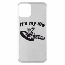 Чехол для iPhone 11 It's my moto life - PrintSalon