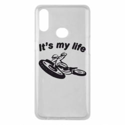 Чехол для Samsung A10s It's my moto life - PrintSalon