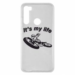 Чехол для Xiaomi Redmi Note 8 It's my moto life - PrintSalon