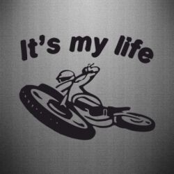 Наклейка It's my moto life - PrintSalon