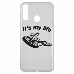Чехол для Samsung A20s It's my moto life - PrintSalon