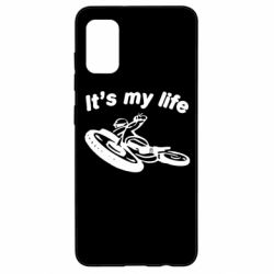Чехол для Samsung A41 It's my moto life - PrintSalon