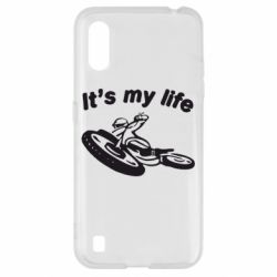 Чехол для Samsung A01/M01 It's my moto life - PrintSalon