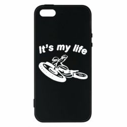 Чехол для iPhone5/5S/SE It's my moto life - PrintSalon