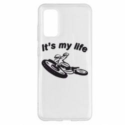 Чехол для Samsung S20 It's my moto life - PrintSalon
