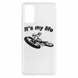 Чехол для Samsung S20 FE It's my moto life - PrintSalon