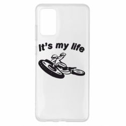 Чехол для Samsung S20+ It's my moto life - PrintSalon