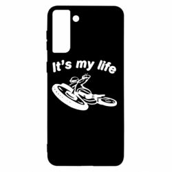 Чехол для Samsung S21+ It's my moto life - PrintSalon