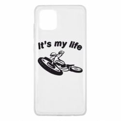 Чехол для Samsung Note 10 Lite It's my moto life - PrintSalon