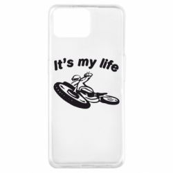 Чехол для Oppo A73 It's my moto life - PrintSalon