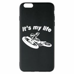 Чехол для iPhone 6 Plus/6S Plus It's my moto life - PrintSalon