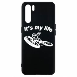 Чехол для Oppo A91/Reno3 It's my moto life - PrintSalon
