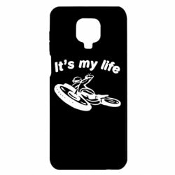 Чехол для Xiaomi Redmi Note 9S/9Pro/9Pro Max It's my moto life - PrintSalon