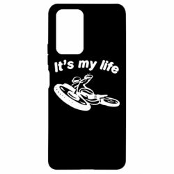 Чехол для Xiaomi Redmi Note 10 Pro It's my moto life - PrintSalon