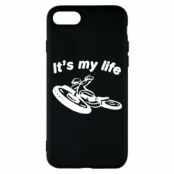 Чехол для iPhone 8 It's my moto life - PrintSalon