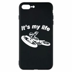 Чехол для iPhone 8 Plus It's my moto life - PrintSalon