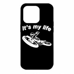 Чехол для iPhone 14 Pro It's my moto life - PrintSalon