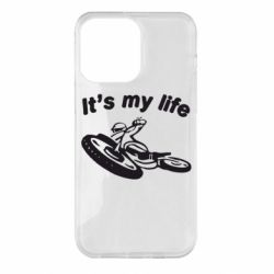 Чехол для iPhone 14 Pro Max It's my moto life - PrintSalon