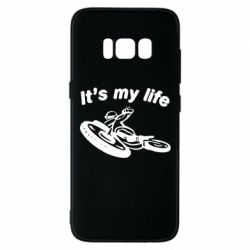 Чехол для Samsung S8 It's my moto life - PrintSalon