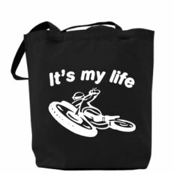 Эко-сумка It's my moto life - PrintSalon