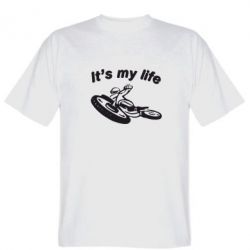 Мужская футболка Stedman It's my moto life - PrintSalon