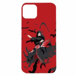 Чохол для iPhone 14 Plus Itachi Uchiha with crows - PrintSalon