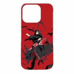 Чохол для iPhone 14 Pro Itachi Uchiha with crows - PrintSalon