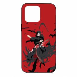 Чохол для iPhone 14 Pro Max Itachi Uchiha with crows - PrintSalon