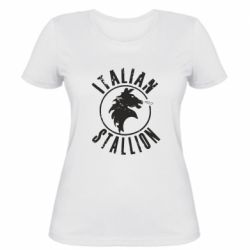 Женская футболка Italian Stallion - PrintSalon